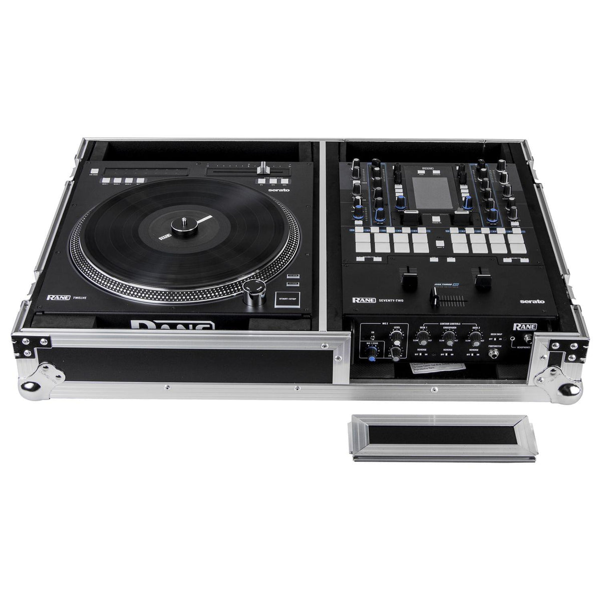 Odyssey FZ1RA1272W - Reversible Compact Rane Twelve and Rane Seventy / Seventy-Two Battle DJ Coffin Flight Case