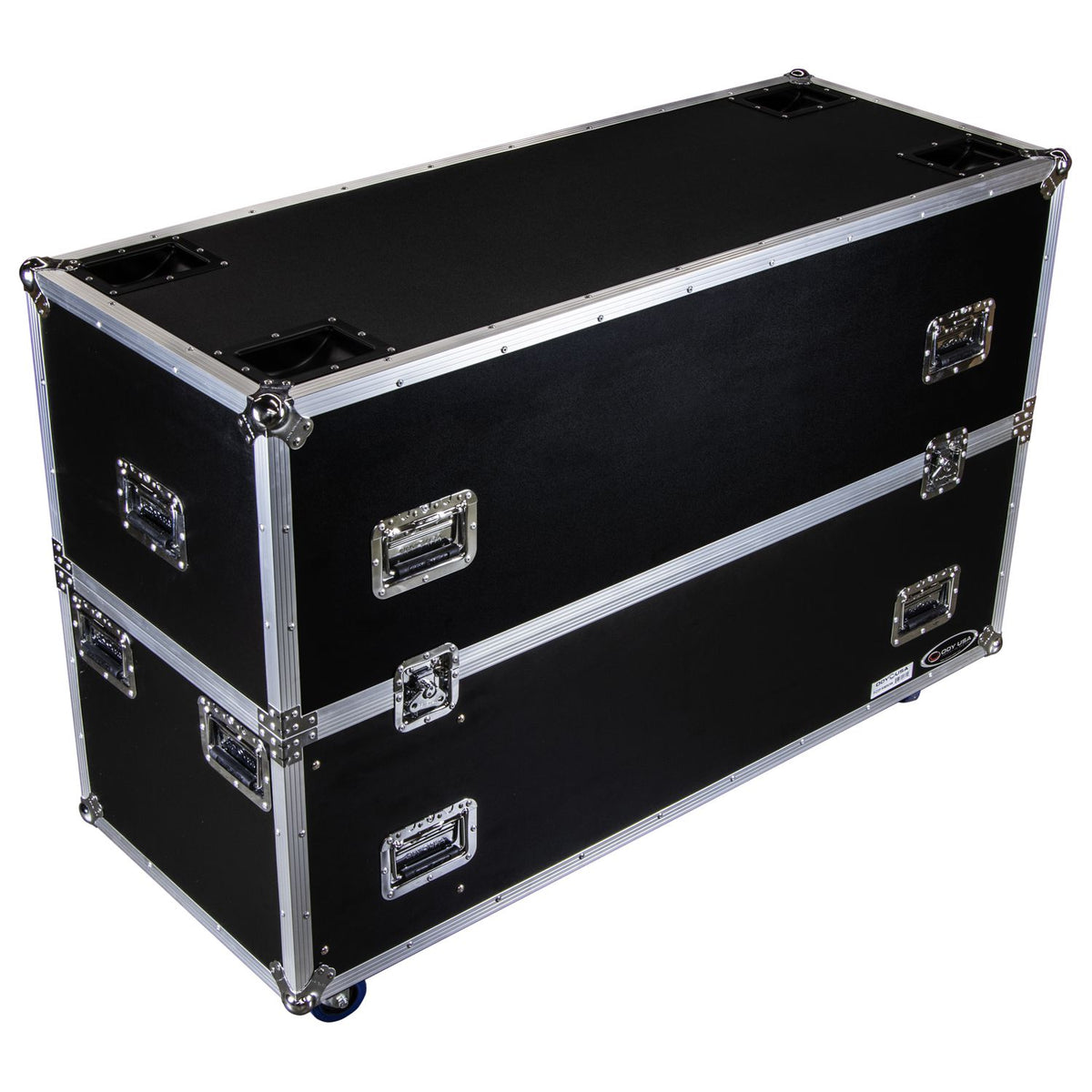 Odyssey FZ2FSM50W - Dual 50-58" Flat Screen Monitor Case with Casters.