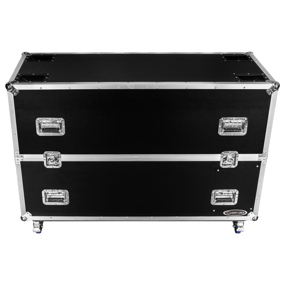 Odyssey FZ2FSM50W - Dual 50-58" Flat Screen Monitor Case with Casters.