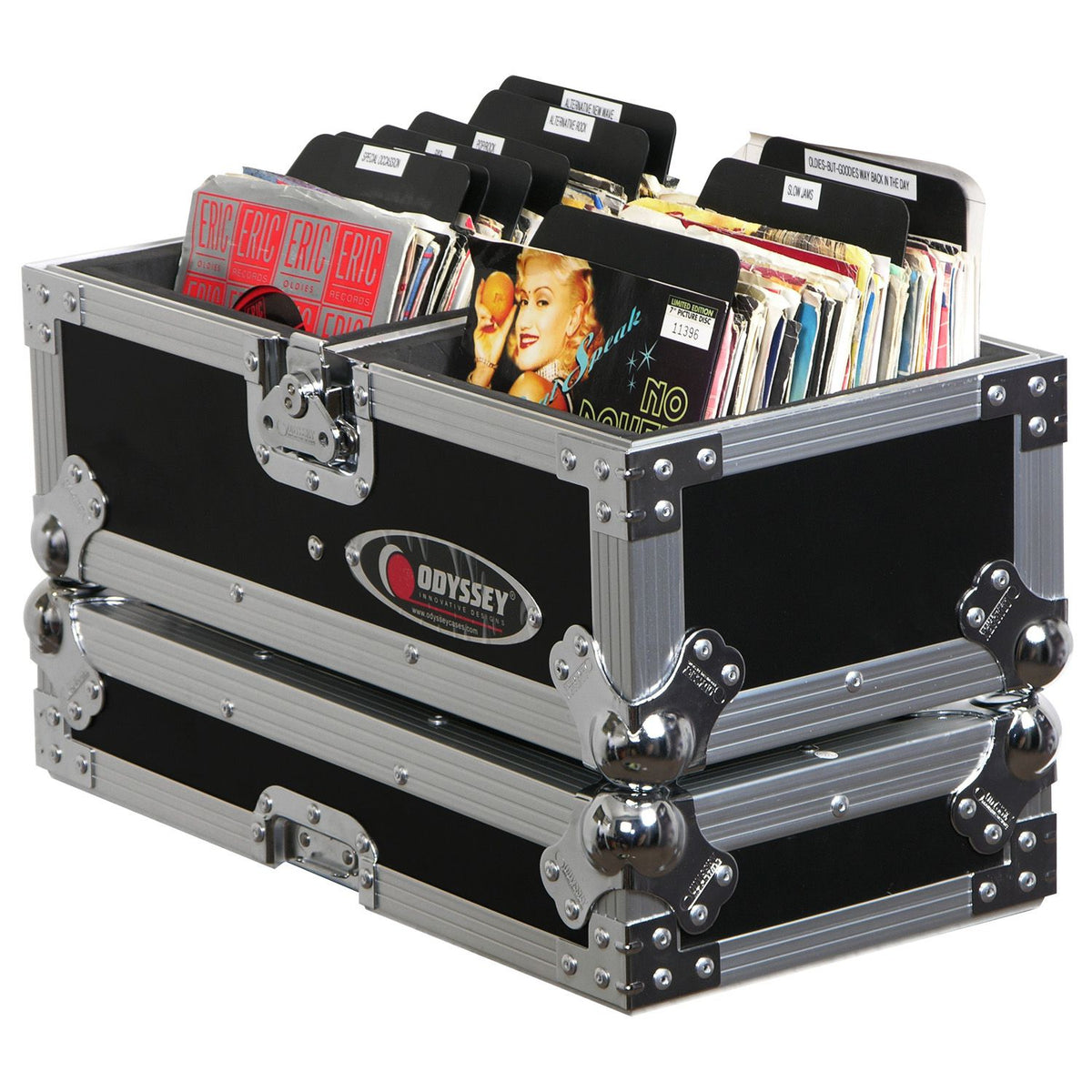 Odyssey FZ45120 - Utility Flight Case for 120 7" Vinyl Records.