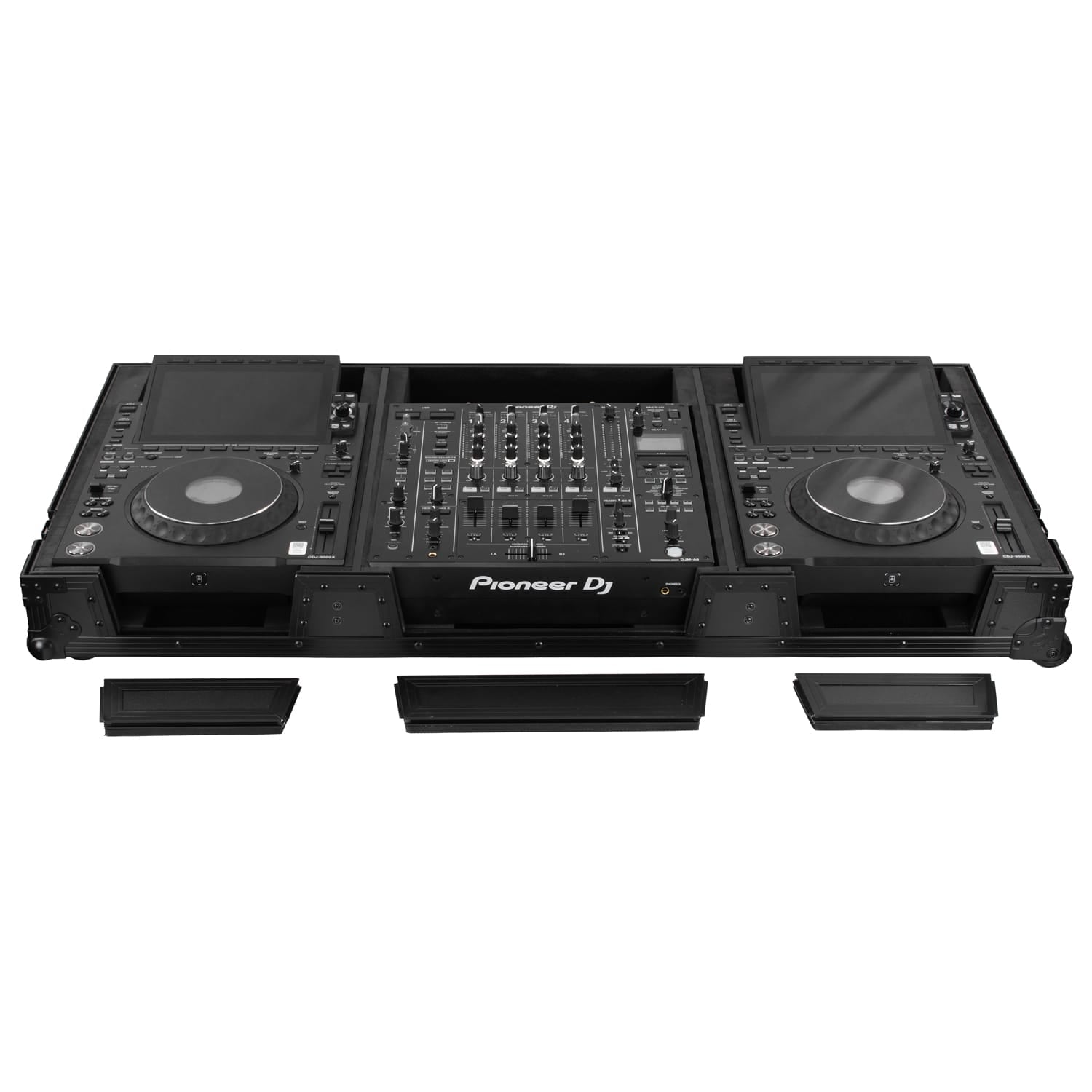 Odyssey FZA93000XWBL - DJM-A9 and CDJ-3000X Black Label DJ Coffin Case.