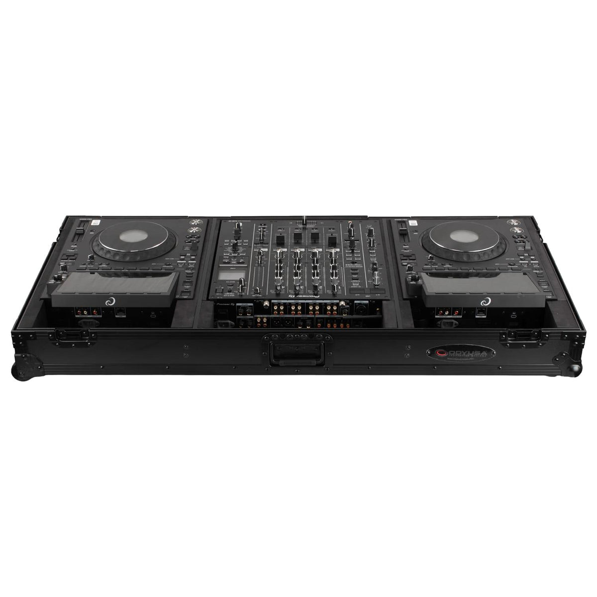 Odyssey FZA93000XWBL - DJM-A9 and CDJ-3000X Black Label DJ Coffin Case.