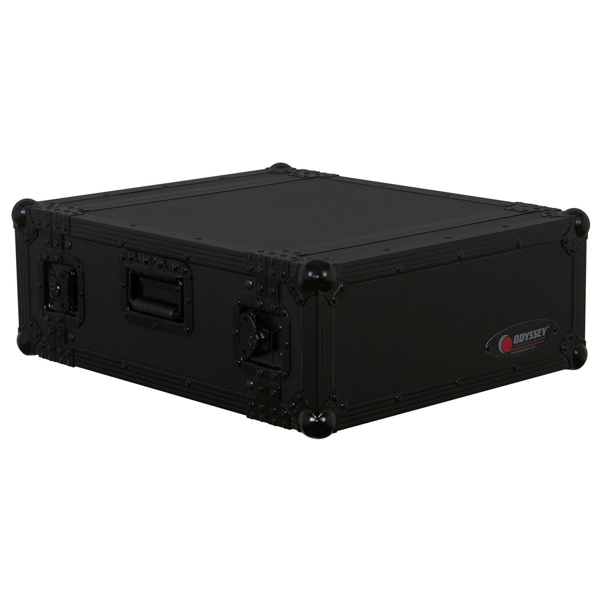 Odyssey FZAR04BL - Black 4U Pro Amp Rack.