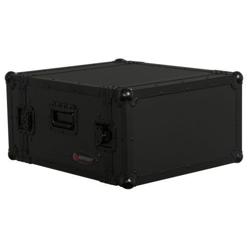 Odyssey FZAR06BL - Black 6U Pro Amp Rack.