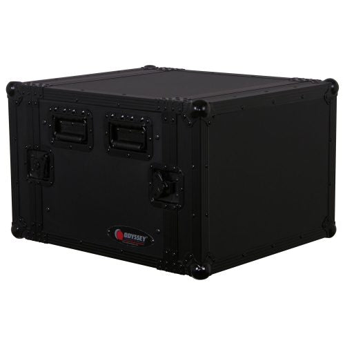 Odyssey FZAR08BL - Black 8U Pro Amp Rack.