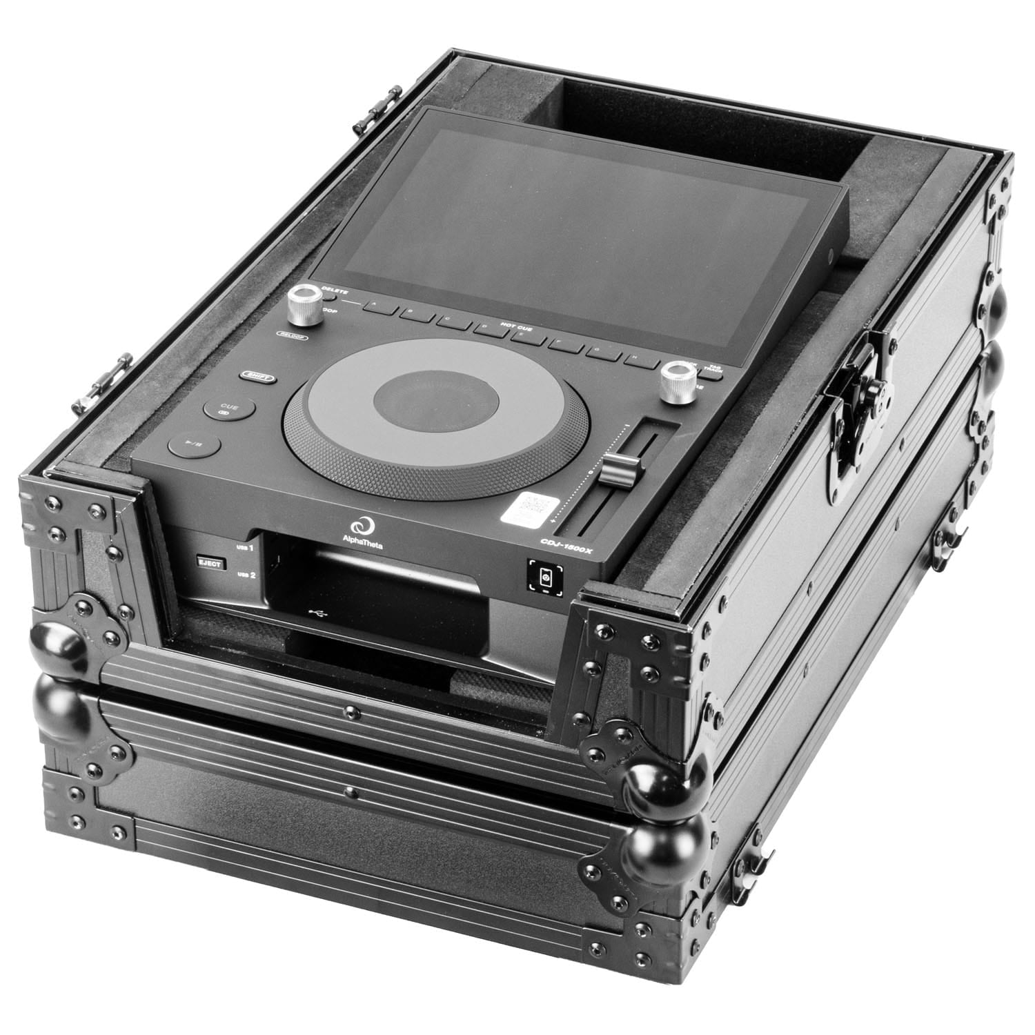 Odyssey FZCDJ1500XBL - AlphaTheta CDJ-1500X Black Label Flight Case