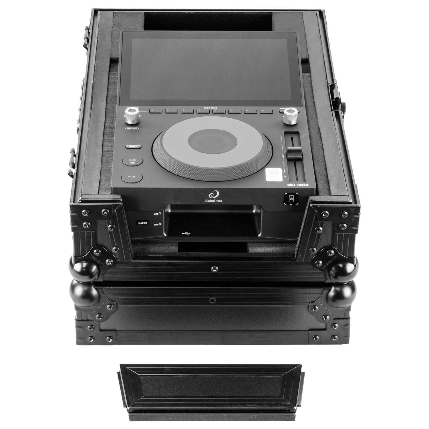 Odyssey FZCDJ1500XBL - AlphaTheta CDJ-1500X Black Label Flight Case