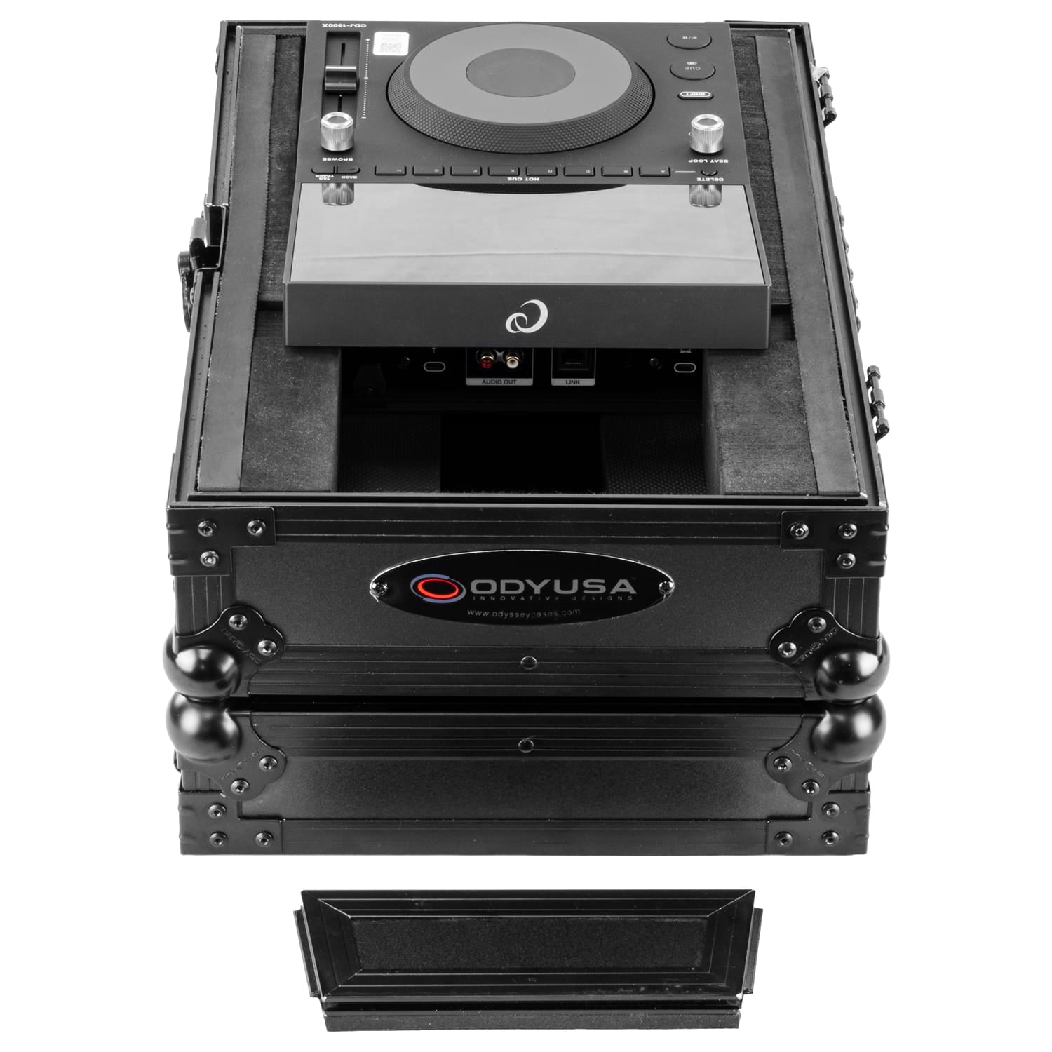 Odyssey FZCDJ1500XBL - AlphaTheta CDJ-1500X Black Label Flight Case