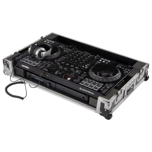 Odyssey FZDDJFLX10CW - Odyssey DDJ-FLX10 1U Flight Case with Corner Wheels