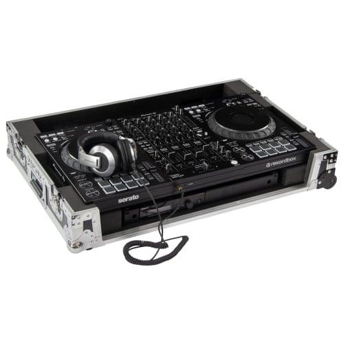 Odyssey FZDDJFLX10CW - Odyssey DDJ-FLX10 1U Flight Case with Corner Wheels