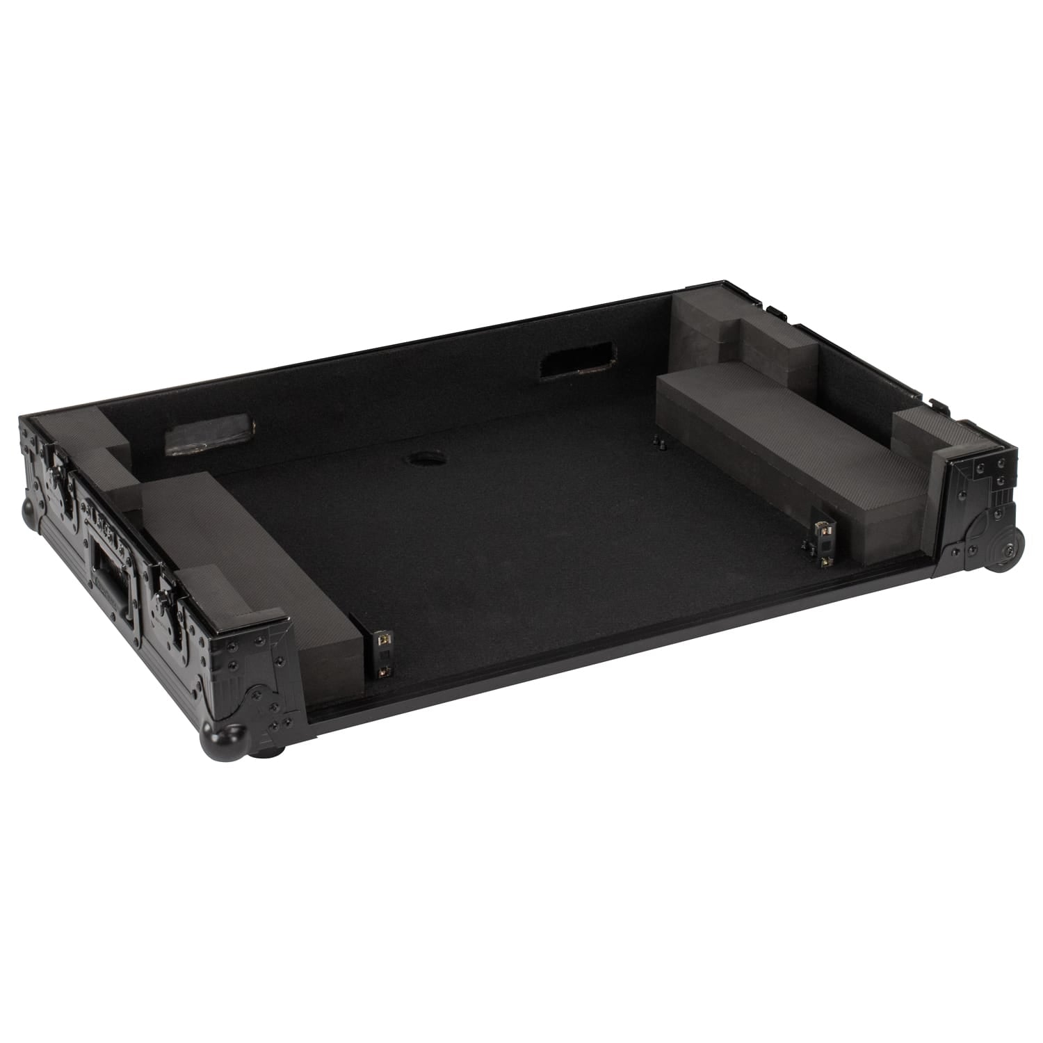 Odyssey FZDDJFLX10CWBL - Odyssey Black Label DDJ-FLX10 1U Flight Case with Corner Wheels