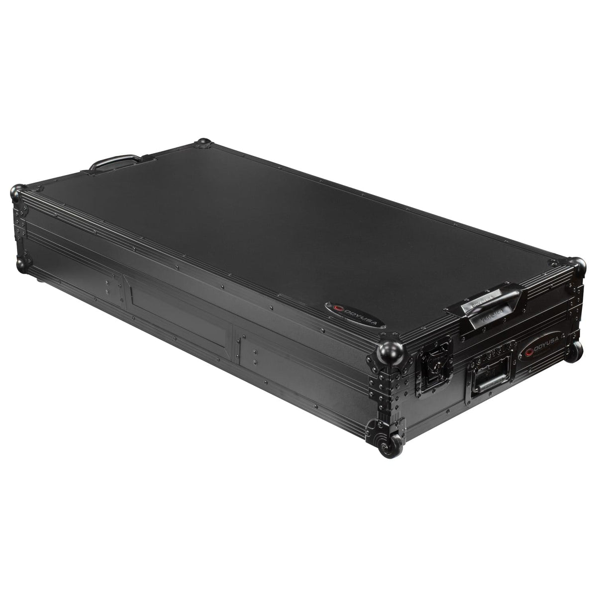 Odyssey FZDJMA9CDJWBL - Black Label DJ Coffin Flight Case with Wheels for DJM-A9 and CDJ-3000 or Similar Size Gear.
