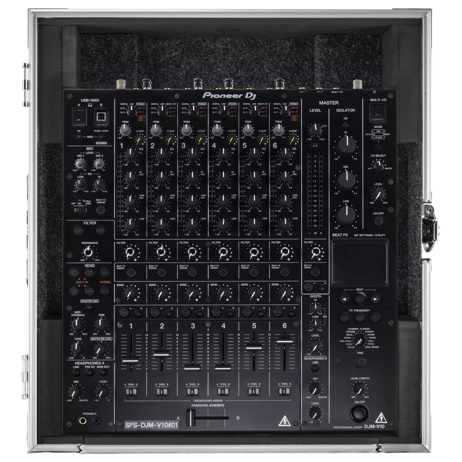 Odyssey FZDJMV10 - Pioneer DJM-V10 ATA Flight Case