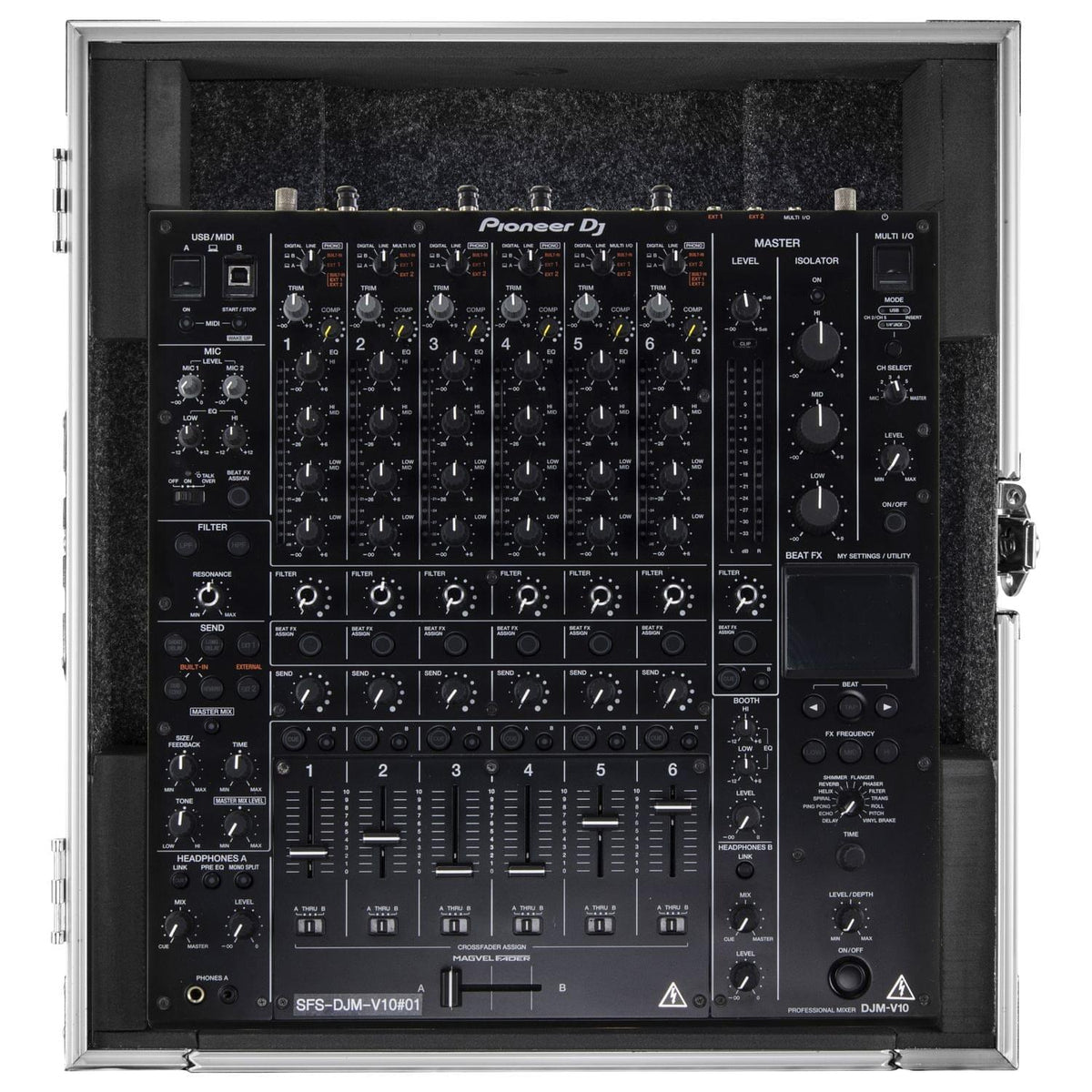 Odyssey FZDJMV10 - Pioneer DJM-V10 ATA Flight Case.