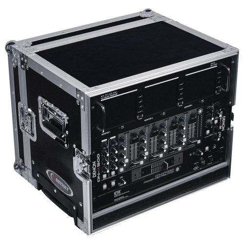 Odyssey FZER8HW - 8U Pro Trolley Effects Rack with Wheels