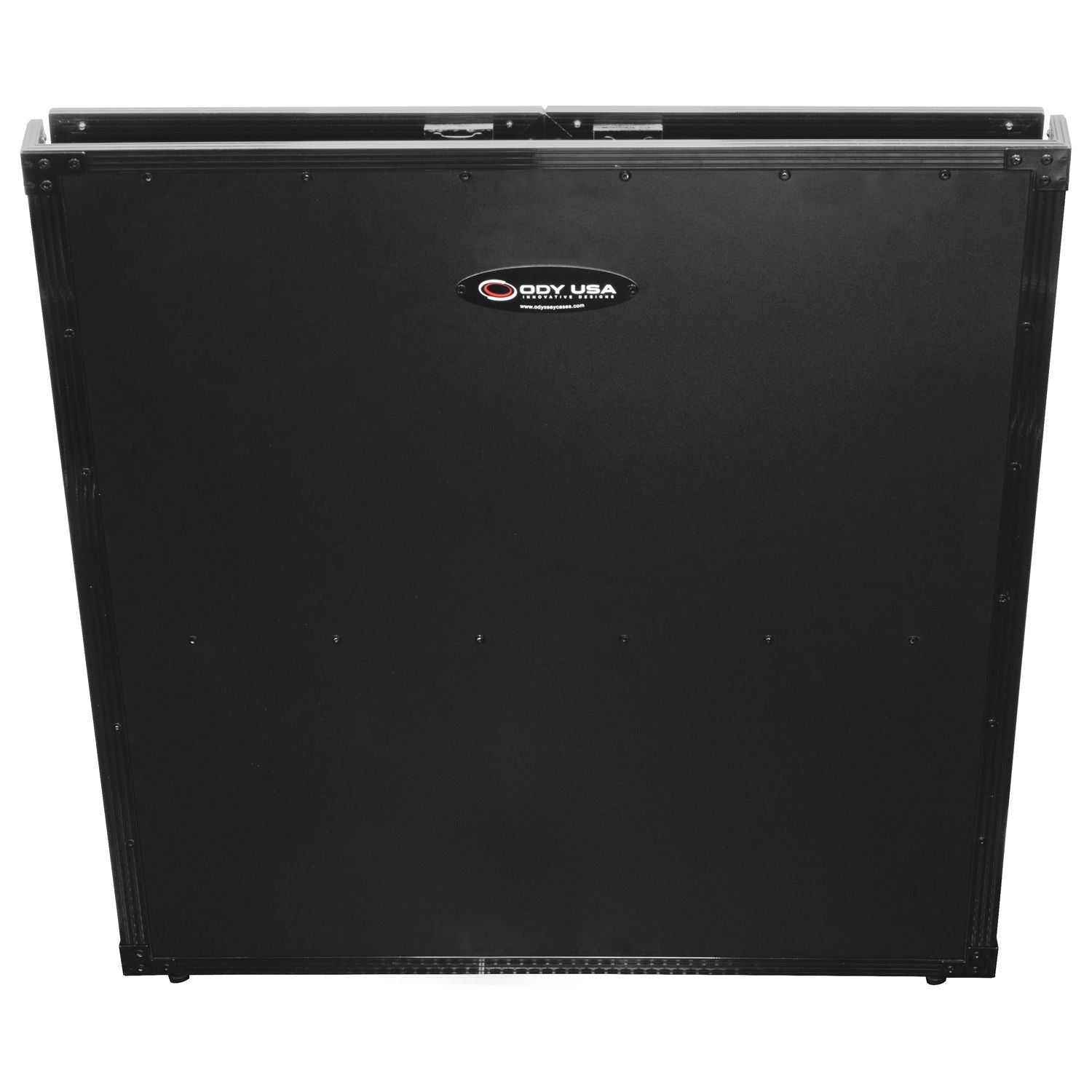 Odyssey FZF33362TBL - 33″ Wide x 36″ Tall Black Two-Tier DJ Fold-out Stand