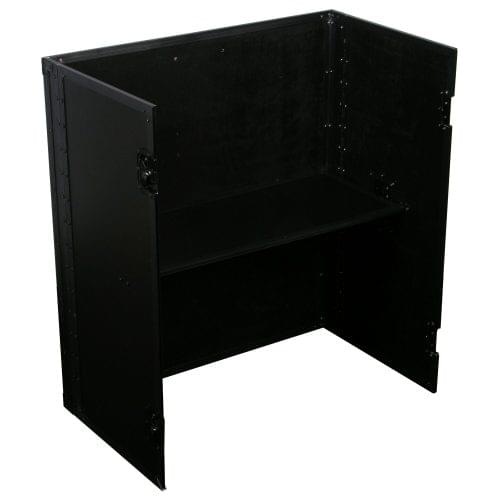 Odyssey FZF3336BL - 33" Wide x 36" Tall Black DJ Fold-out Stand