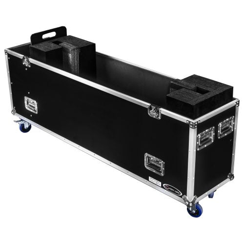 Odyssey FZFSM75W - 75" Flat Screen Monitor Case with Casters