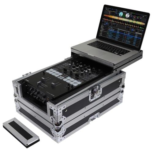 Odyssey FZGS10MX1XD - 10" Format DJ Mixer Case with Extra Deep Rear Compartment