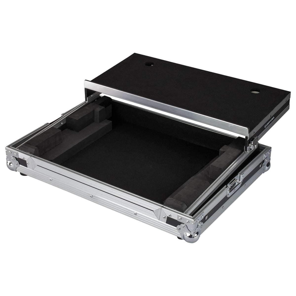 Odyssey FZGSATOMNISDUO - AlphaTheta OMNIS-DUO Flight Case with Glide Style Laptop Platform.