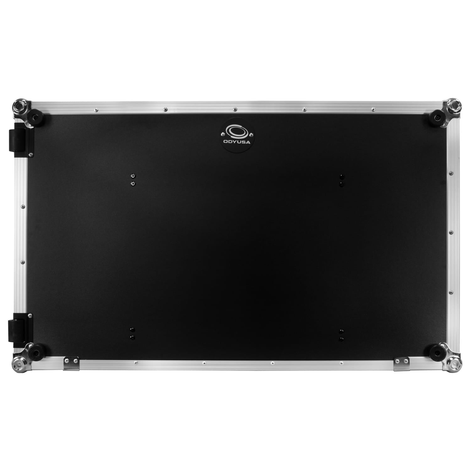 Odyssey FZGSATXDJAZW - AlphaTheta XDJ-AZ Dual 1U Rack Space Flight Case with Glide Style Laptop Platform and Wheels
