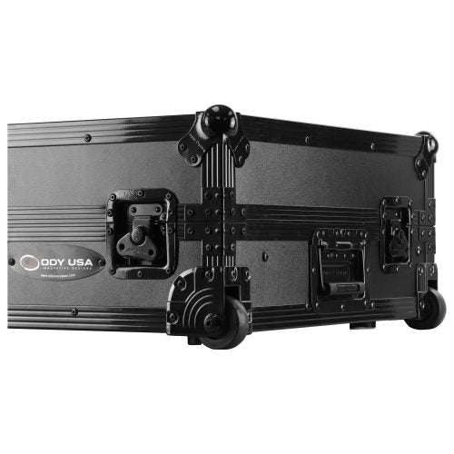 Odyssey FZGSDDJGRV6BL1UCW - AlphaTheta DDJ-GRV6 1U Case in Black with Patented Glide Platform and Corner Wheels.