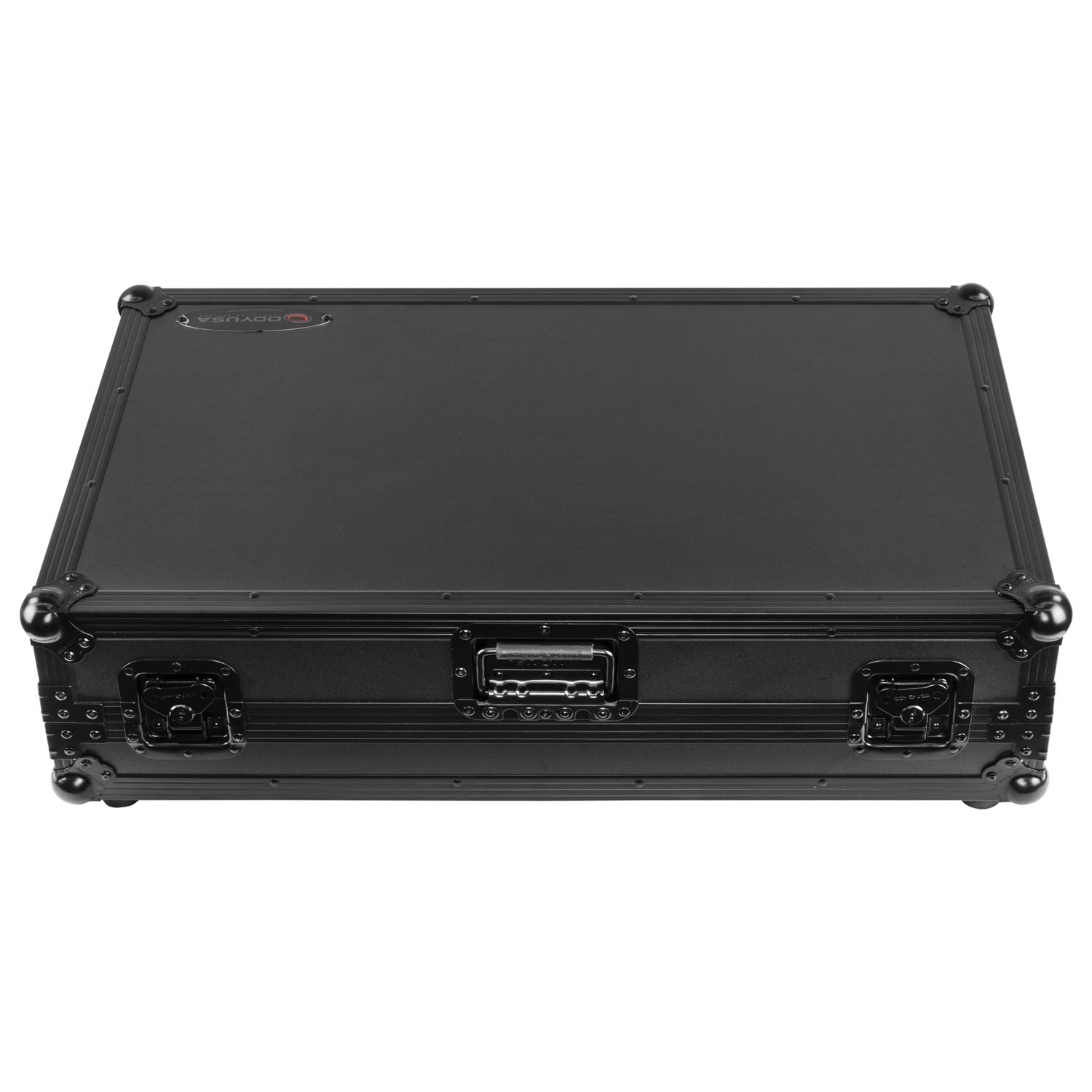 Odyssey FZGSDDJREV7WBL - Pioneer DDJ-REV7 Black Glide Style Flight Case with Wheels and Laptop Platform