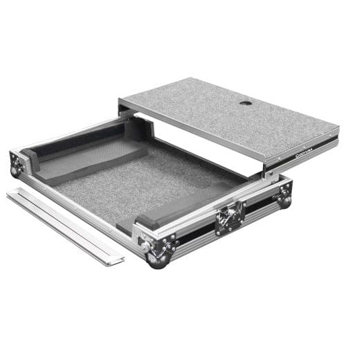 Odyssey FZGSDJC1 - Universal Small / Medium Size DJ Controller Flight Case with Glide Platform