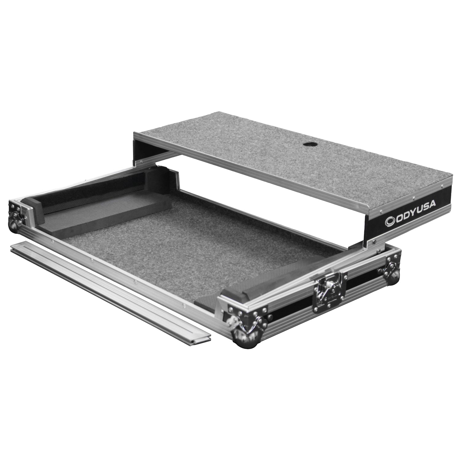 Odyssey FZGSDJC2 - Universal Large Size DJ Controller Flight Case with Glide Platform