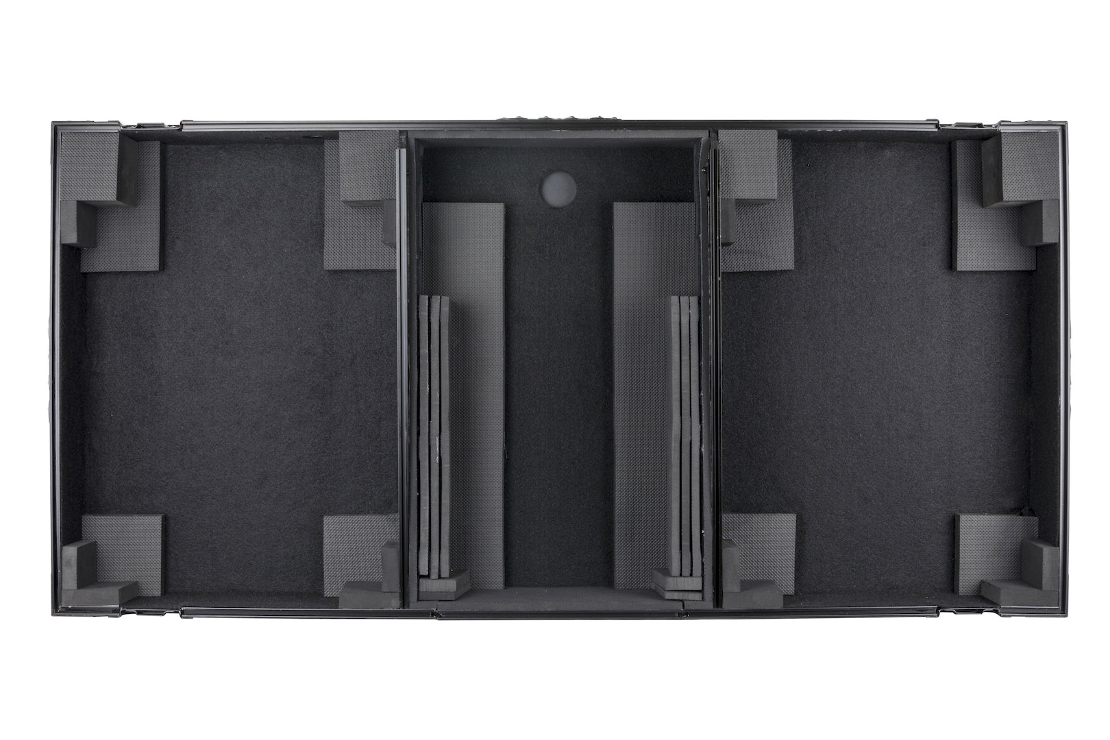 Odyssey FZGSLBM12WRBL - Universal Turntable DJ Coffin with Wheels