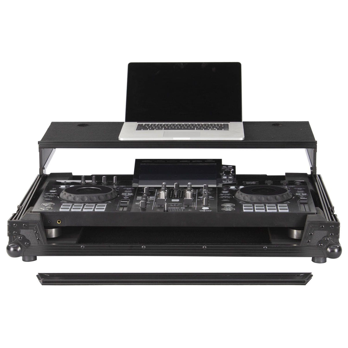 Odyssey FZGSPIXDJRX3WBL - Pioneer XDJ-RX3 Black Label Glide Style Flight Case with Wheels.