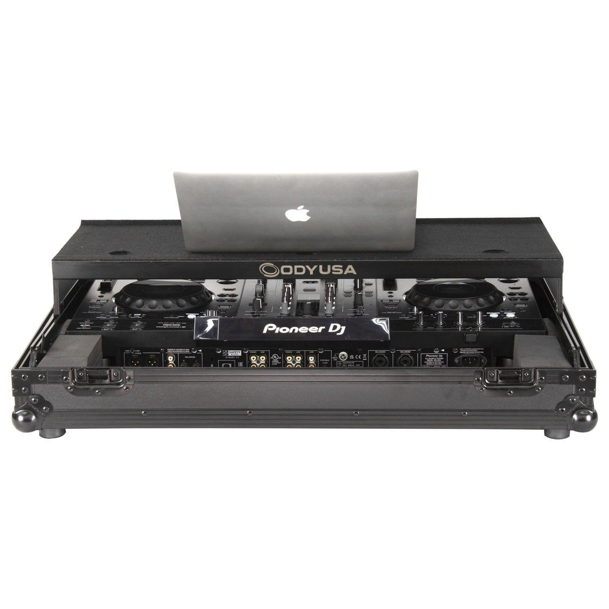 Odyssey FZGSPIXDJRX3WBL - Pioneer XDJ-RX3 Black Label Glide Style Flight Case with Wheels.