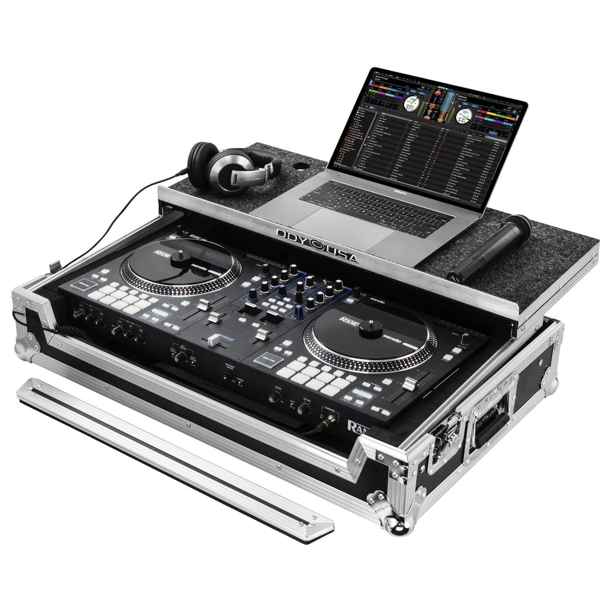 Odyssey FZGSRANEONEW - Rane One Flight Case with Patented Glide Platform.