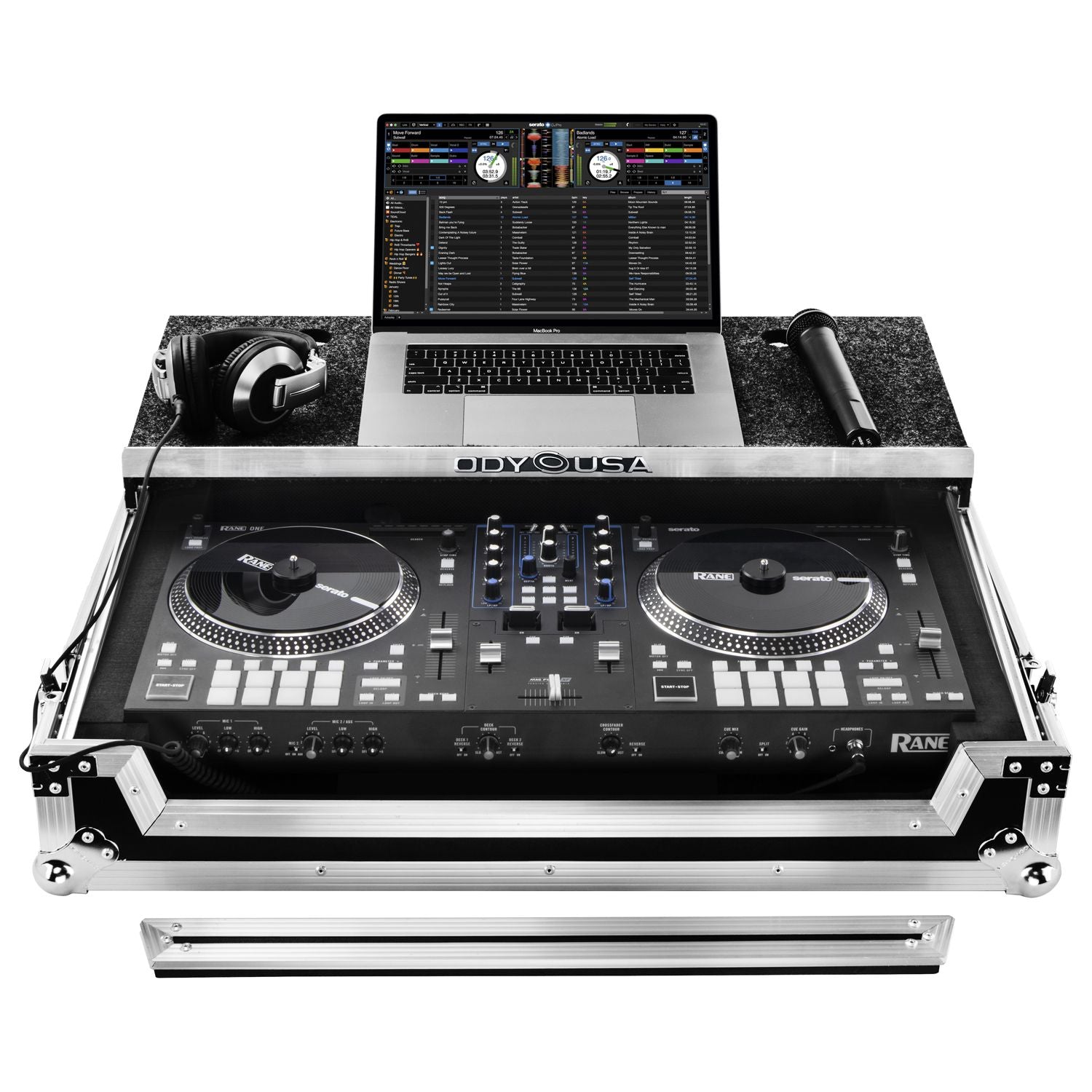 Odyssey FZGSRANEONEW - Rane One Flight Case with Patented Glide Platform.