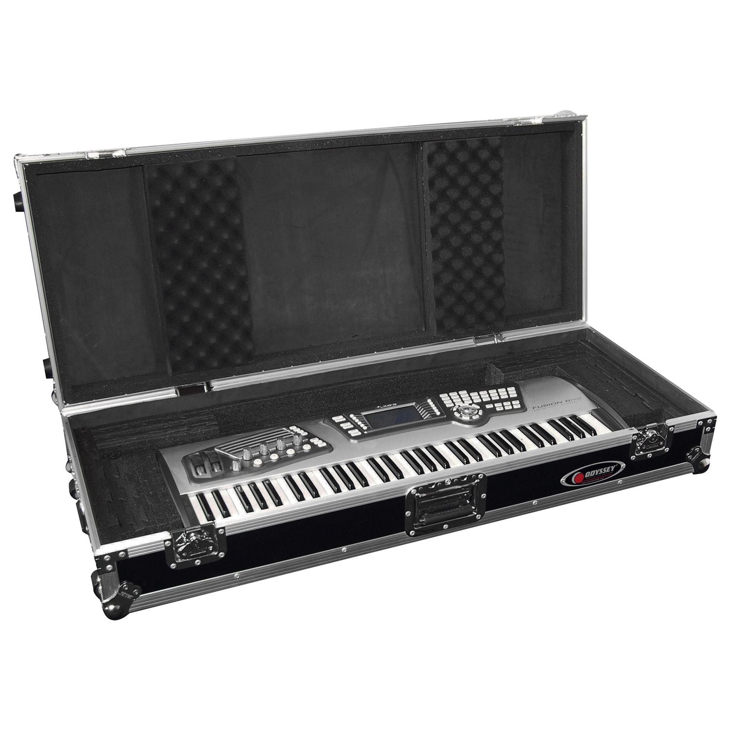 Odyssey FZKB61W - 61 Note Keyboard Flight Case.