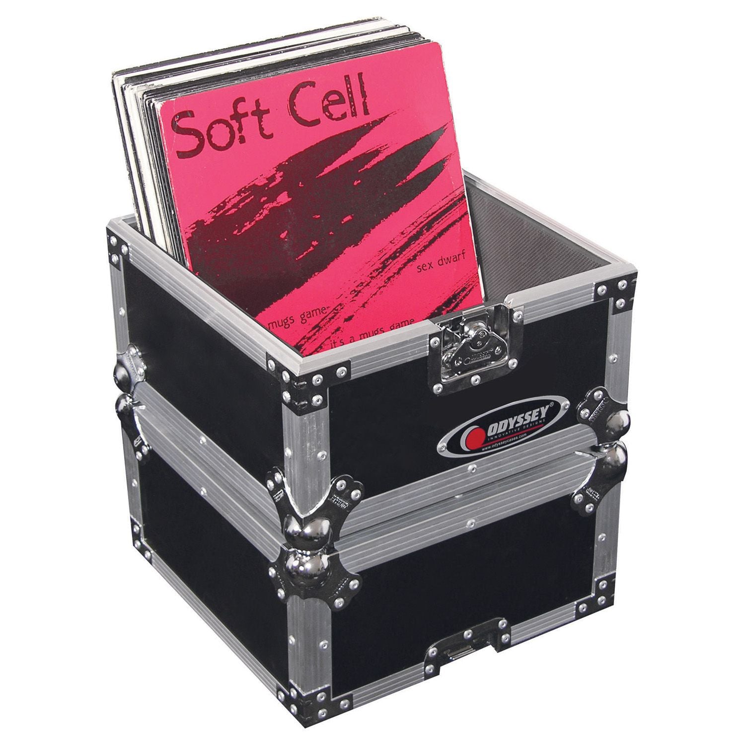 Odyssey FZLP80 - Utility Flight Case for 80 12" Vinyl Records.