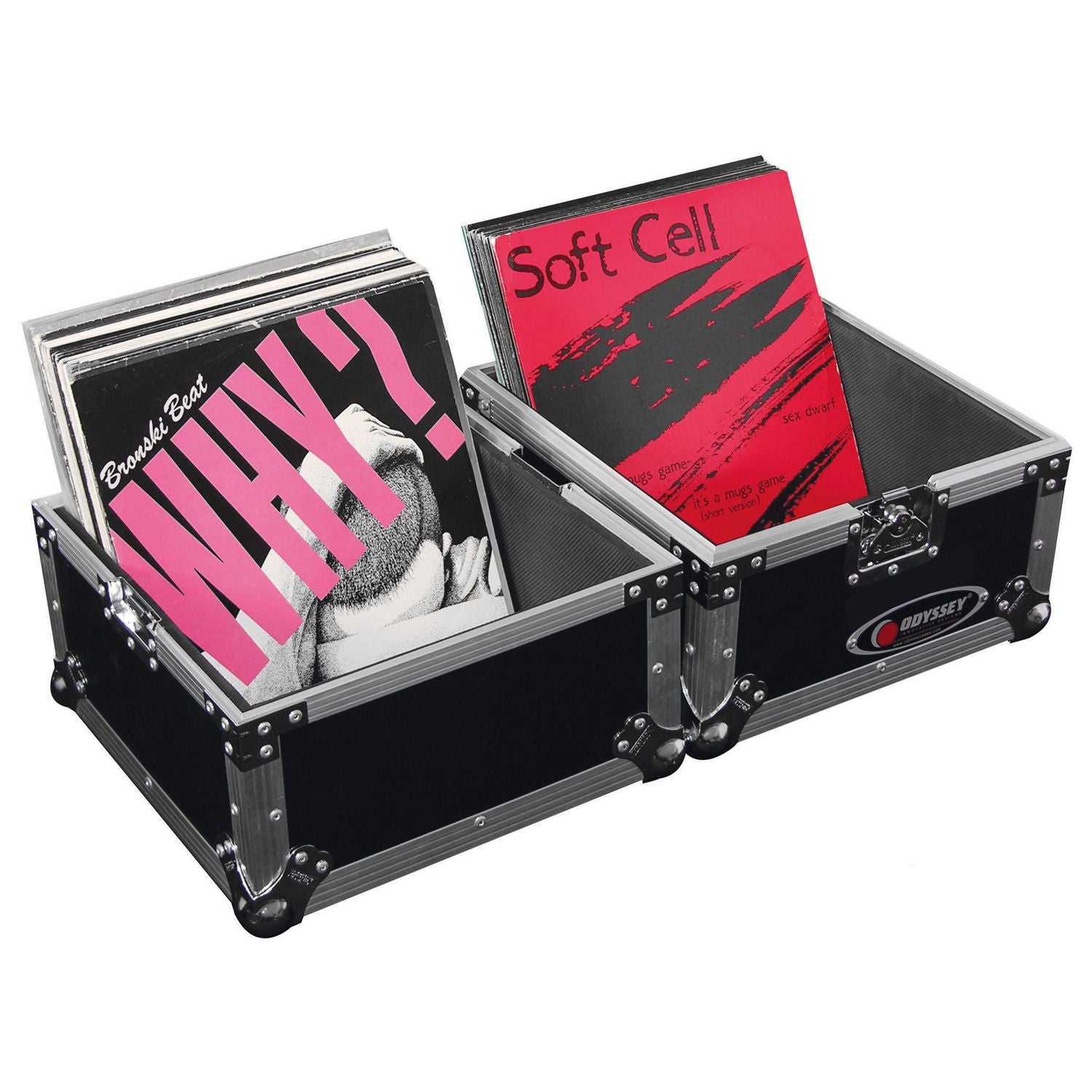 Odyssey FZLP80 - Utility Flight Case for 80 12" Vinyl Records.