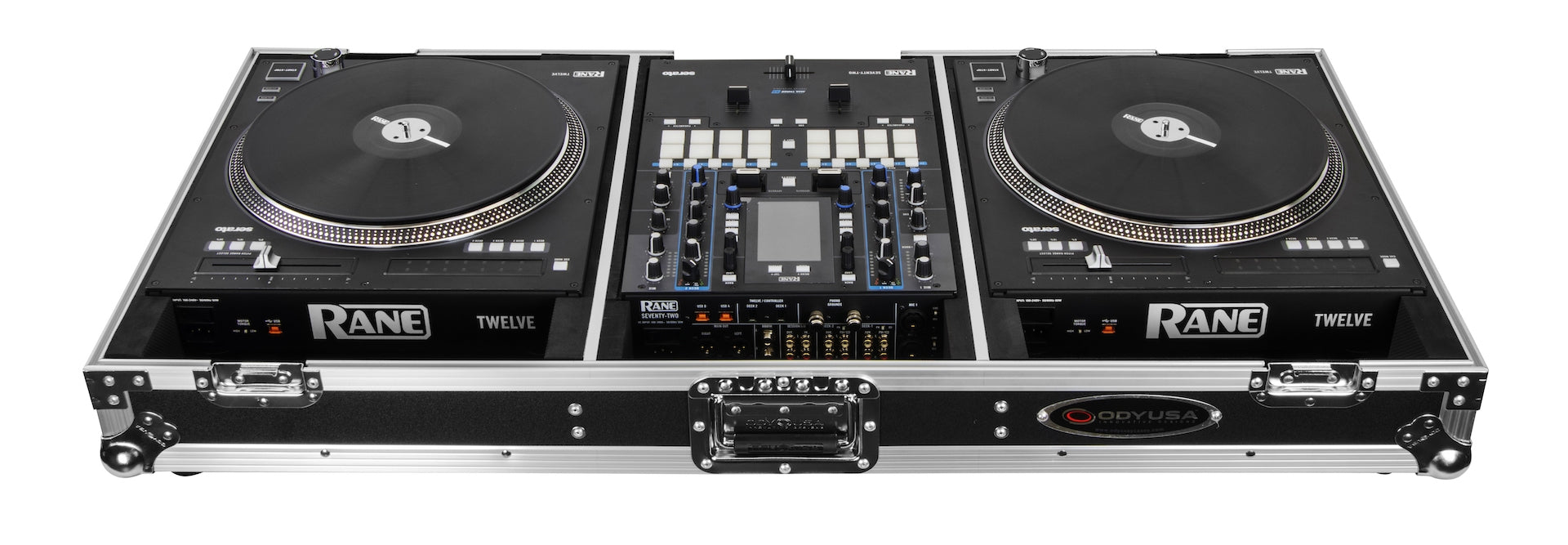 Odyssey FZRANE1272W - Coffin, Fits a Rane Seventy-Two + 2 Rane Twelve in Battle Position