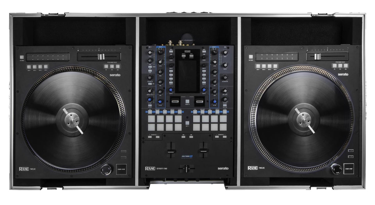 Odyssey FZRANE1272W - Coffin, Fits a Rane Seventy-Two + 2 Rane Twelve in Battle Position.
