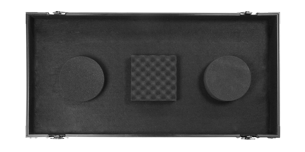 Odyssey FZRANE1272WBL - Coffin, All Black, Fits a Rane Seventy-Two + 2 Rane Twelve in Battle Position.