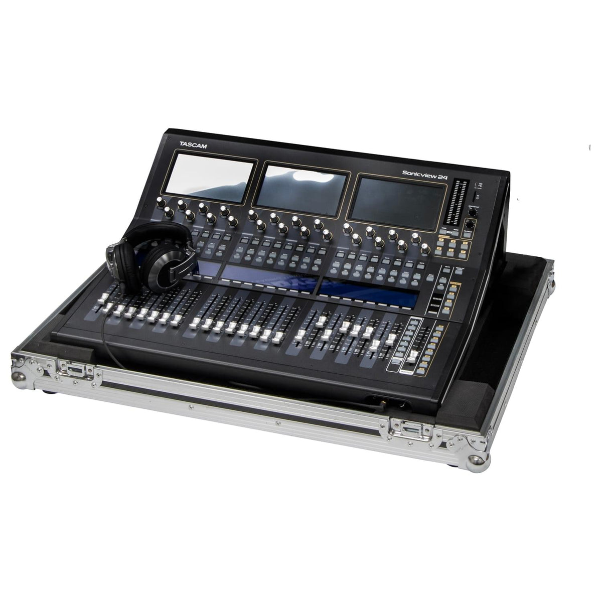 Odyssey FZSONICVIEW24 - Odyssey TASCAM Sonicview 24 Mixing Console Flight Case