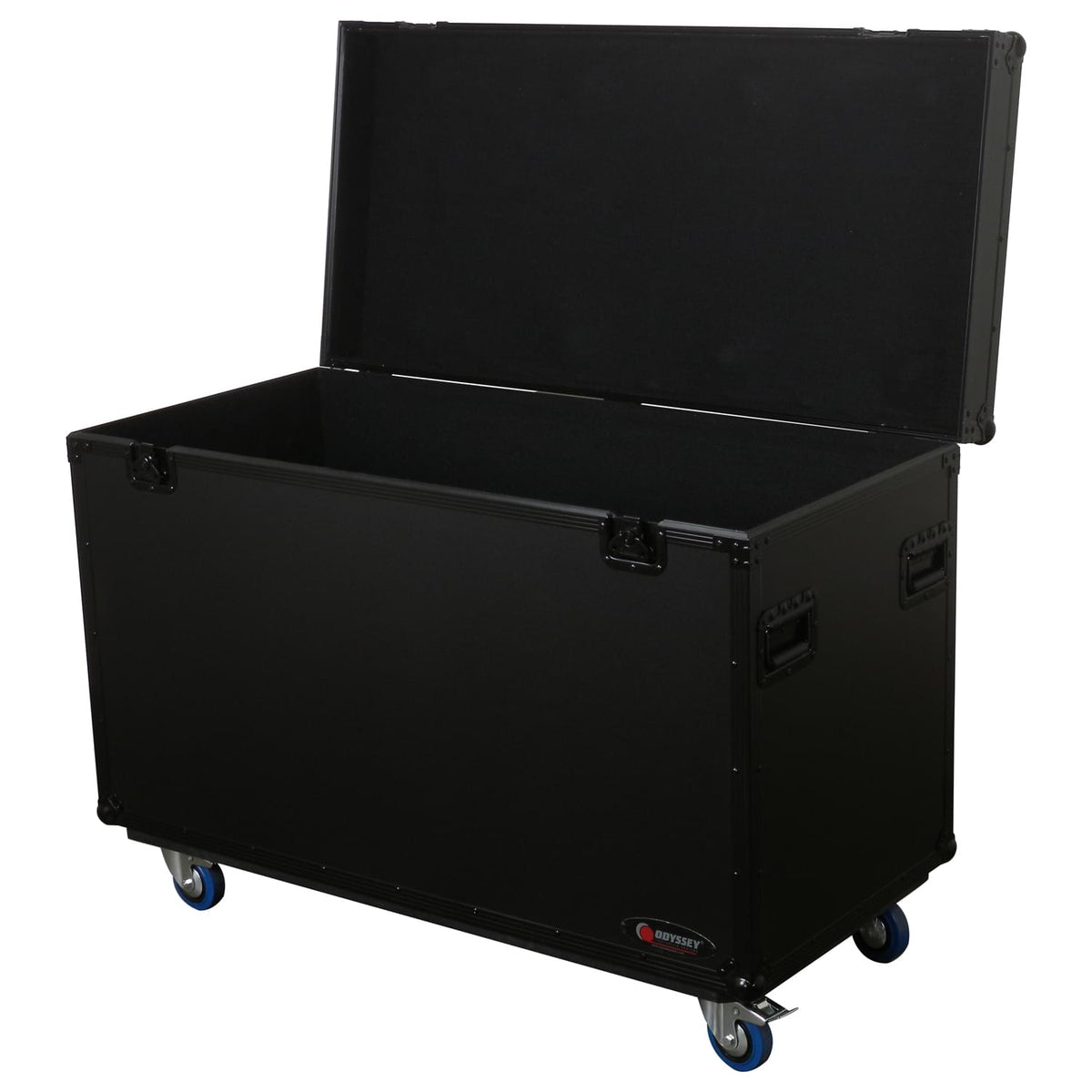 Odyssey FZTP1WBL - Black 46" x 27.5" x 21.5" Interior Utility Truck Pack Touring Flight Case