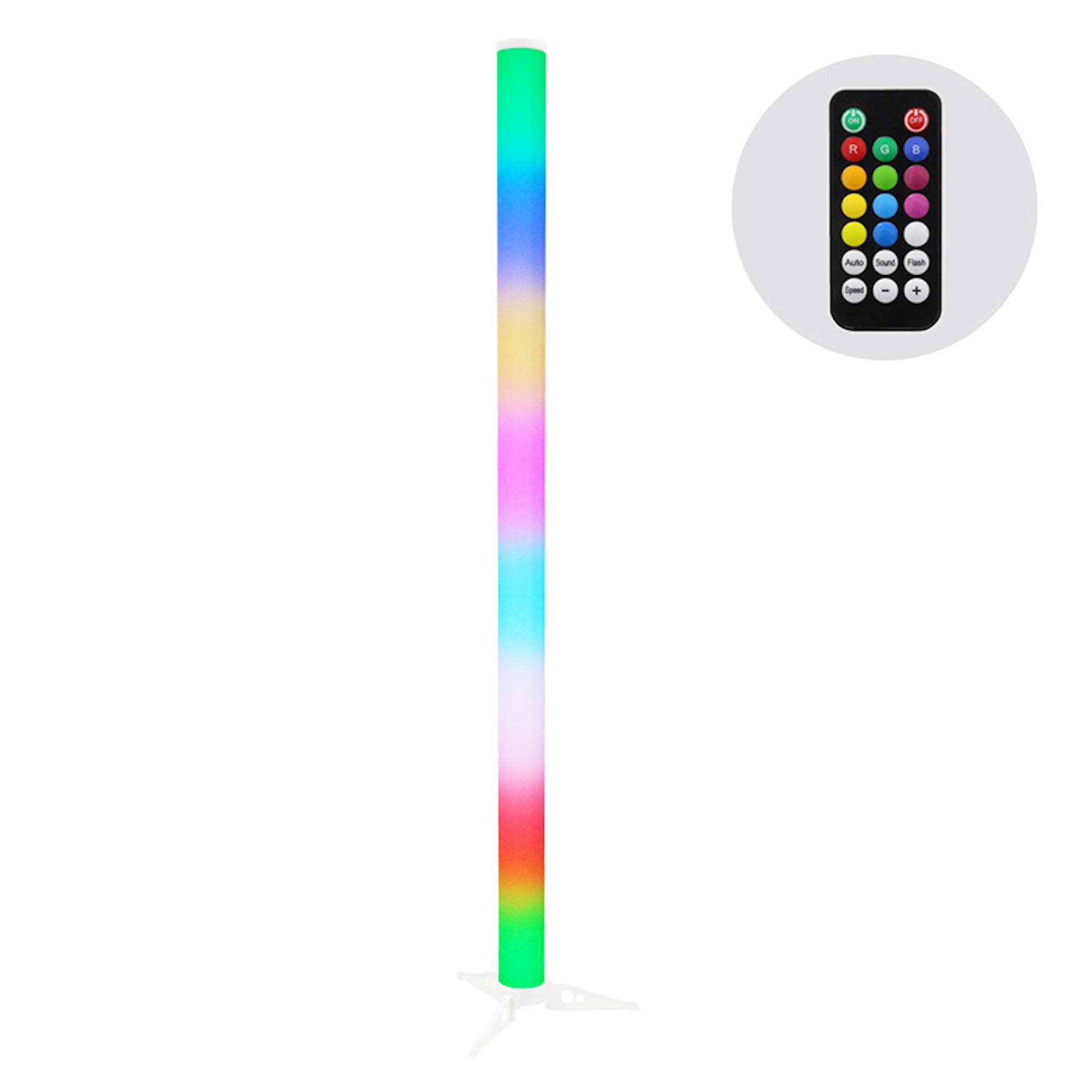 JMAZ Galaxy Tube 6PK - Galaxy 6PK Battery Powered 96W RGB LED Tube Kit (Pack of 6)