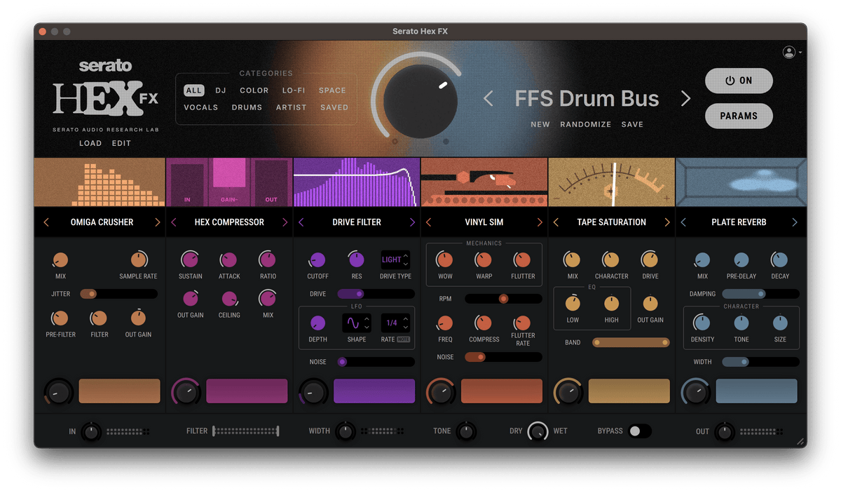 Serato Hex FX - All-in-one multi-FX Plugin for Sonic Alchemists (Download).