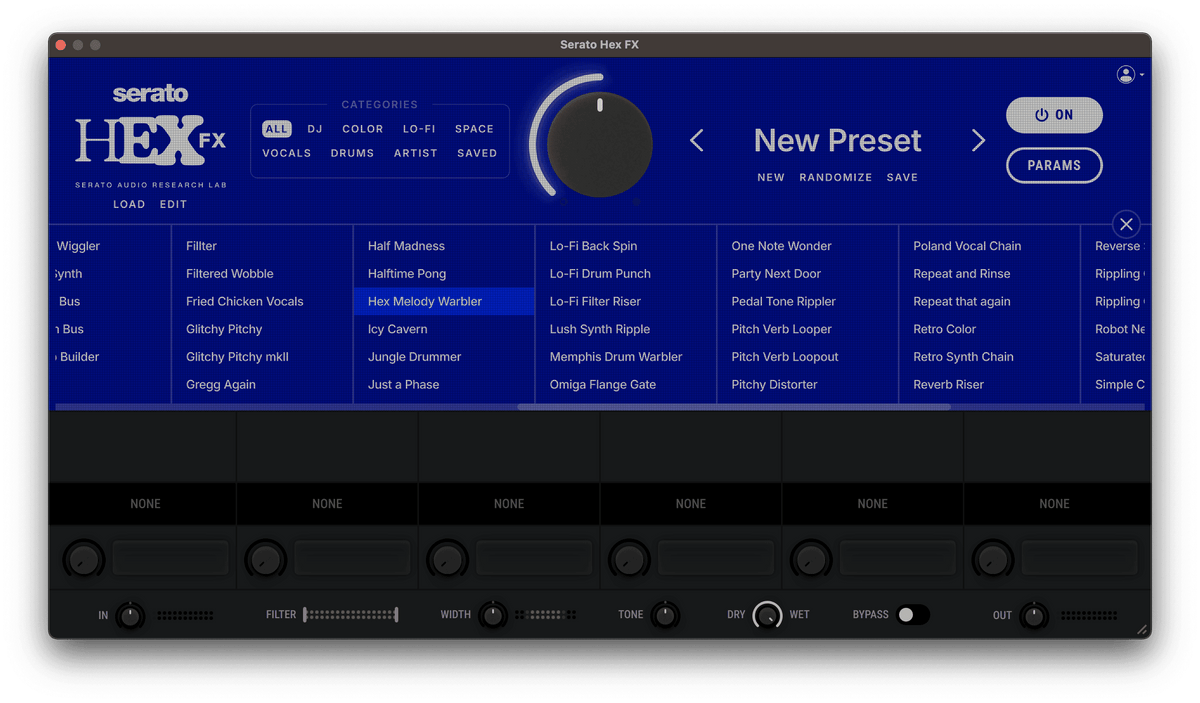 Serato Hex FX - All-in-one multi-FX Plugin for Sonic Alchemists (Download).