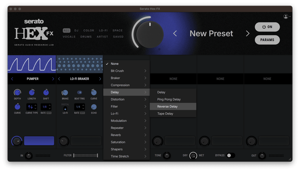 Serato Hex FX - All-in-one multi-FX Plugin for Sonic Alchemists (Download).