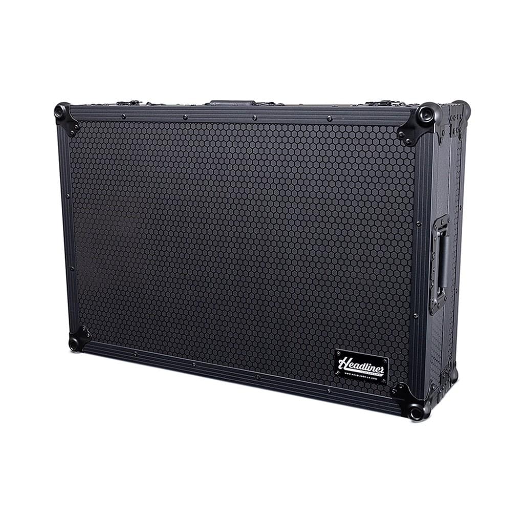 Headliner HL10023 - Headliner Pitch Black Low Profile Flight Case for XDJ-AZ w/ Wheels.