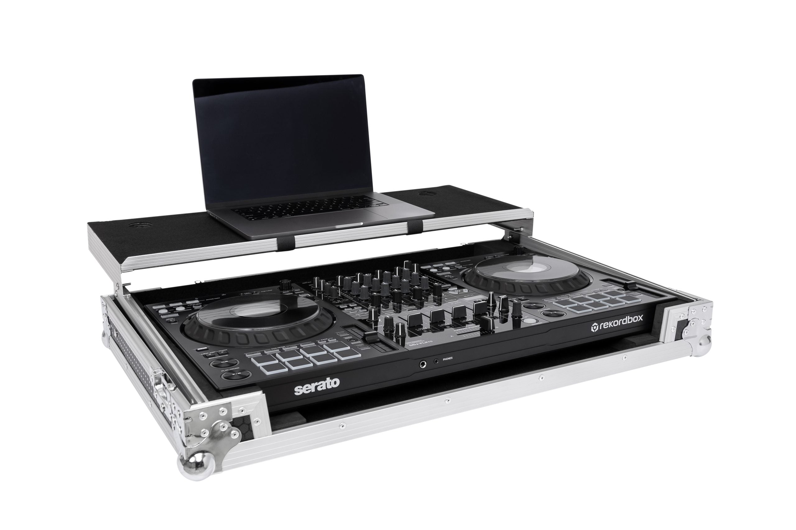 Headliner HL10011 - Flight Case for DDJ-FLX10 W/ Laptop Platform & Wheels