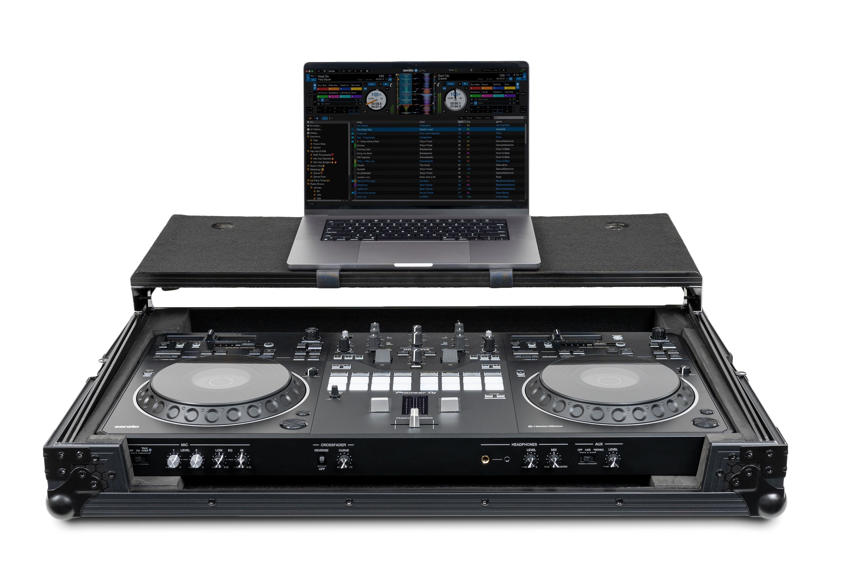Headliner HL10018 - Pitch Black Flight Case for the Pioneer DJ DDJ-REV5 Controller
