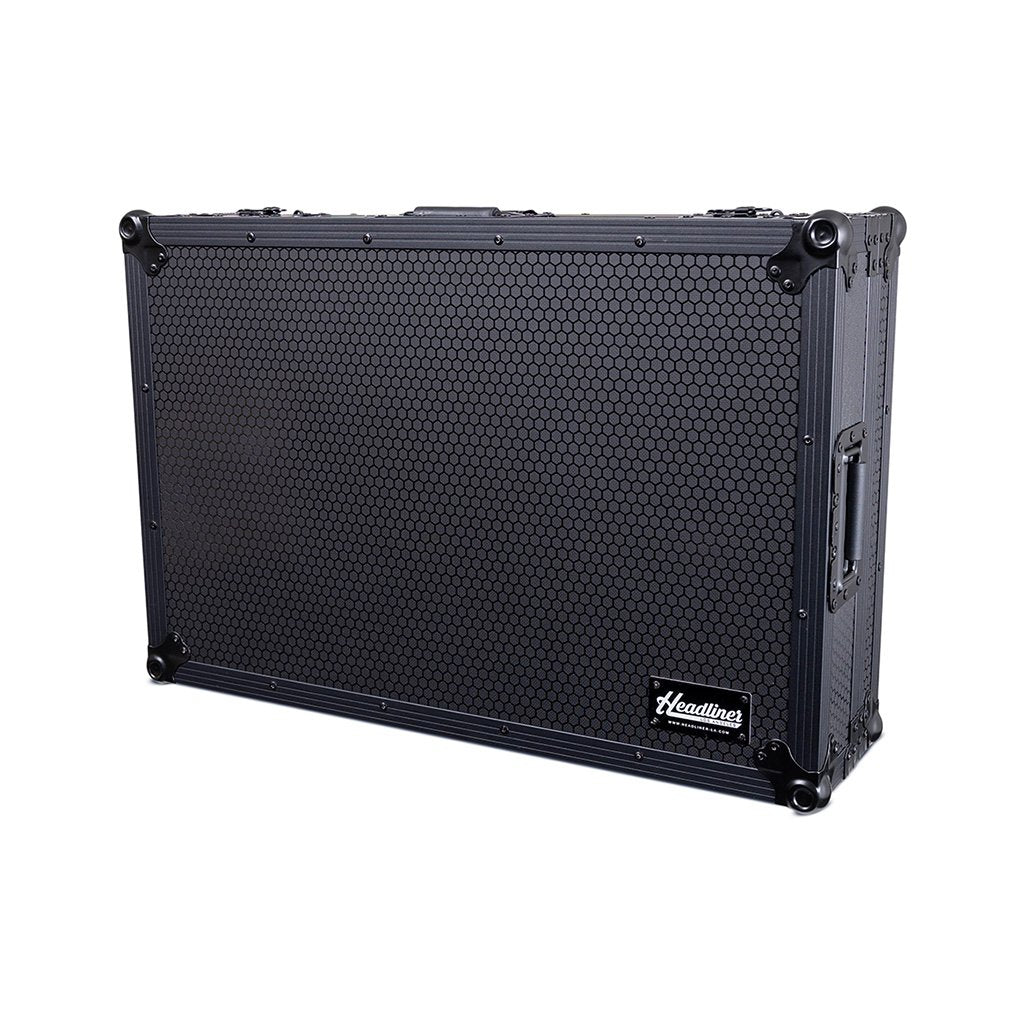Headliner HL10019 - Pitch Black Low Profile Flight Case with Wheels for Pioneer DJ XDJ-RX3 Controller